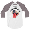 the frenchie world 3/4 Sleeve Shirt