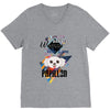 who loves papillon V-Neck Tee