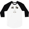 girl eye face 3/4 Sleeve Shirt