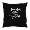 females of the future Throw Pillow