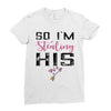i stole her heart Ladies Fitted T-Shirt
