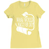 what would macgyver do humor Ladies Fitted T-Shirt