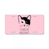 CHECK MEOWT License Plate