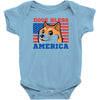 doge bless america Baby Bodysuit