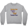 teachers give, share, care Crewneck Sweatshirt