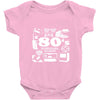 80s survival guide cassette high Baby Bodysuit