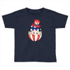 4th of July Peeking Baby Inside Egg Toddler T-shirt