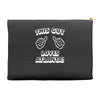 this guy loves atlanta Accessory Pouches