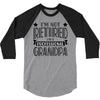 not retired but a professional grandpa 3/4 Sleeve Shirt