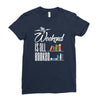 my weekend is all booked Ladies Fitted T-Shirt