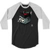 rockabilly by thinkd d55orxl 3/4 Sleeve Shirt