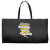 solemnly pizza Weekender Totes