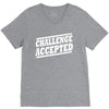 challenge accepted t shirt V-Neck Tee