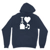 i love house music dj baseball Hoodie