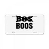 boos... License Plate