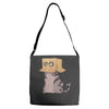 cat in the box! Adjustable Strap Totes