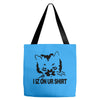 i iz on your shirt funny lolcat geek nerd tee cat s 3xl Tote Bags