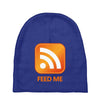 rss feed me Baby Beanies