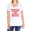 Women's Rights Are Human Rights Ladies Curvy T-Shirt