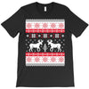reindeer christmas ugly sweater T-Shirt