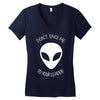 flash to your leader don`t take me Women's V-Neck T-Shirt
