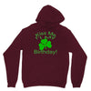 kiss me i't my birthday pi Unisex Hoodie