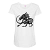 xenomorph Maternity Scoop Neck T-shirt