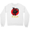 love ninja monkey banana Crewneck Sweatshirt