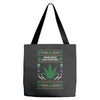 smoke weed ugly sweater Tote Bags