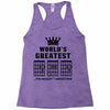 F Chord Dad Funny Guitar Racerback Tank