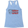 buy me a shot i'm tying the knot cute Racerback Tank