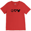 peace V-Neck Tee