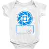 aperture science volunteer Baby Bodysuit