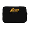 polymer records, ideal gift or birthday present funny Laptop sleeve