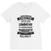Super Cool Grandmother Of A Freaking Awesome Granddaughter V-Neck Tee