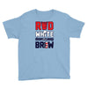 red white and brew Youth Tee