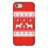 reindeer christmas ugly sweater iPhone 8