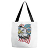 beer eagle graphic Tote Bags