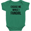 excuse me while i fangirl Baby Bodysuit