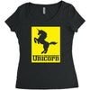 unicorn Women's Triblend Scoop T-shirt