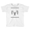 ugly deer christmas Toddler T-shirt