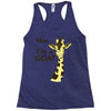 moo, i'm a goat Racerback Tank
