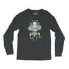 grumpy robot Long Sleeve Shirts