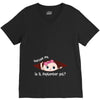 September Peeking Out Baby Girl V-Neck Tee