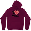 i love meat Unisex Hoodie