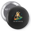 chaos and destruction Pin-back button