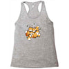 playful foxes Racerback Tank