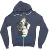 partner's in crime black funny Zipper Hoodie