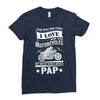 There Aren't Many Things I Love More Than Motorcycles Ladies Fitted T-Shirt