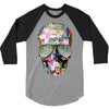Summer Skull 3/4 Sleeve Shirt